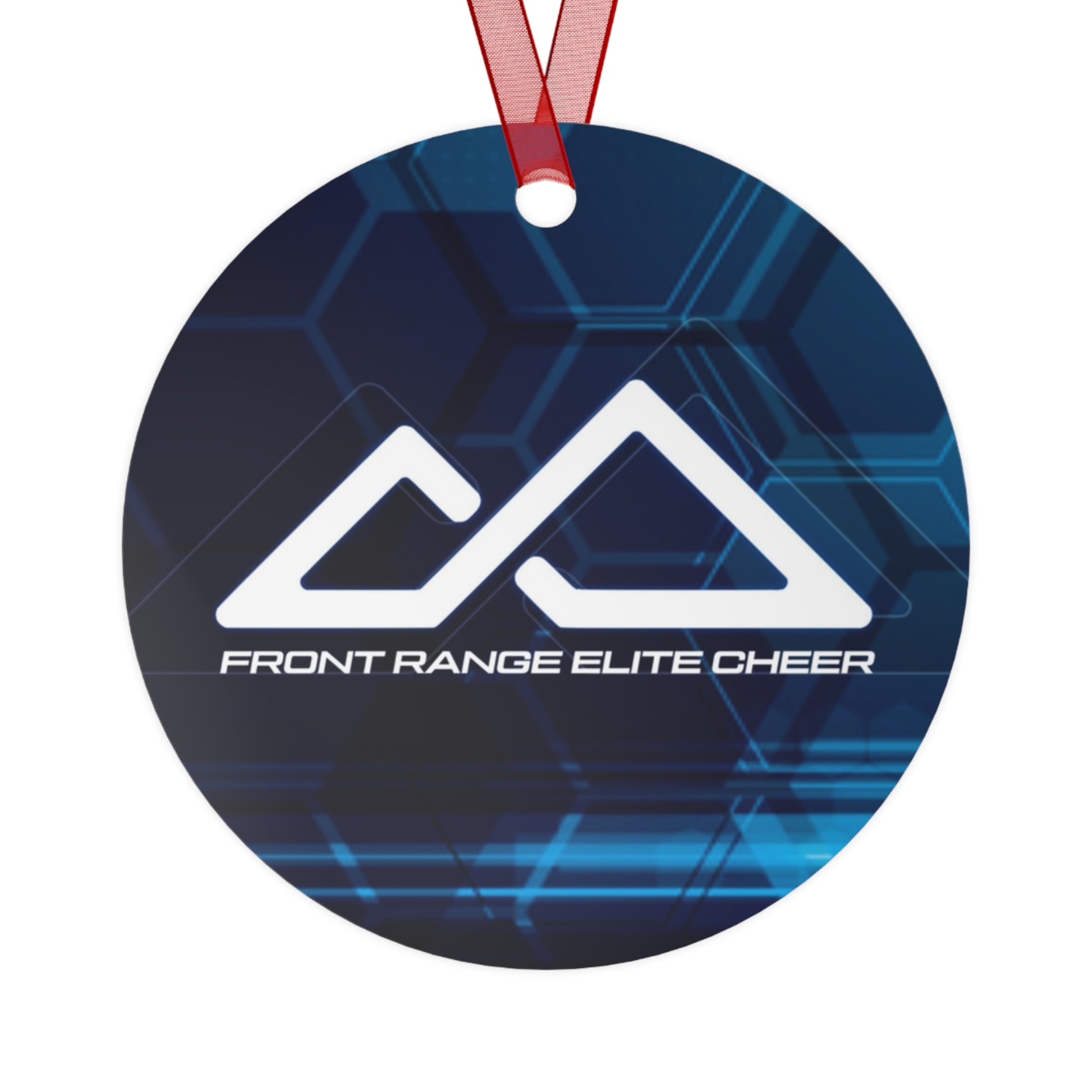Front Range Elite Cheer Metal Ornament
