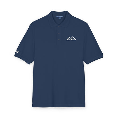 FREC Logo, Unisex Polo Shirt, Embroidered Apparel