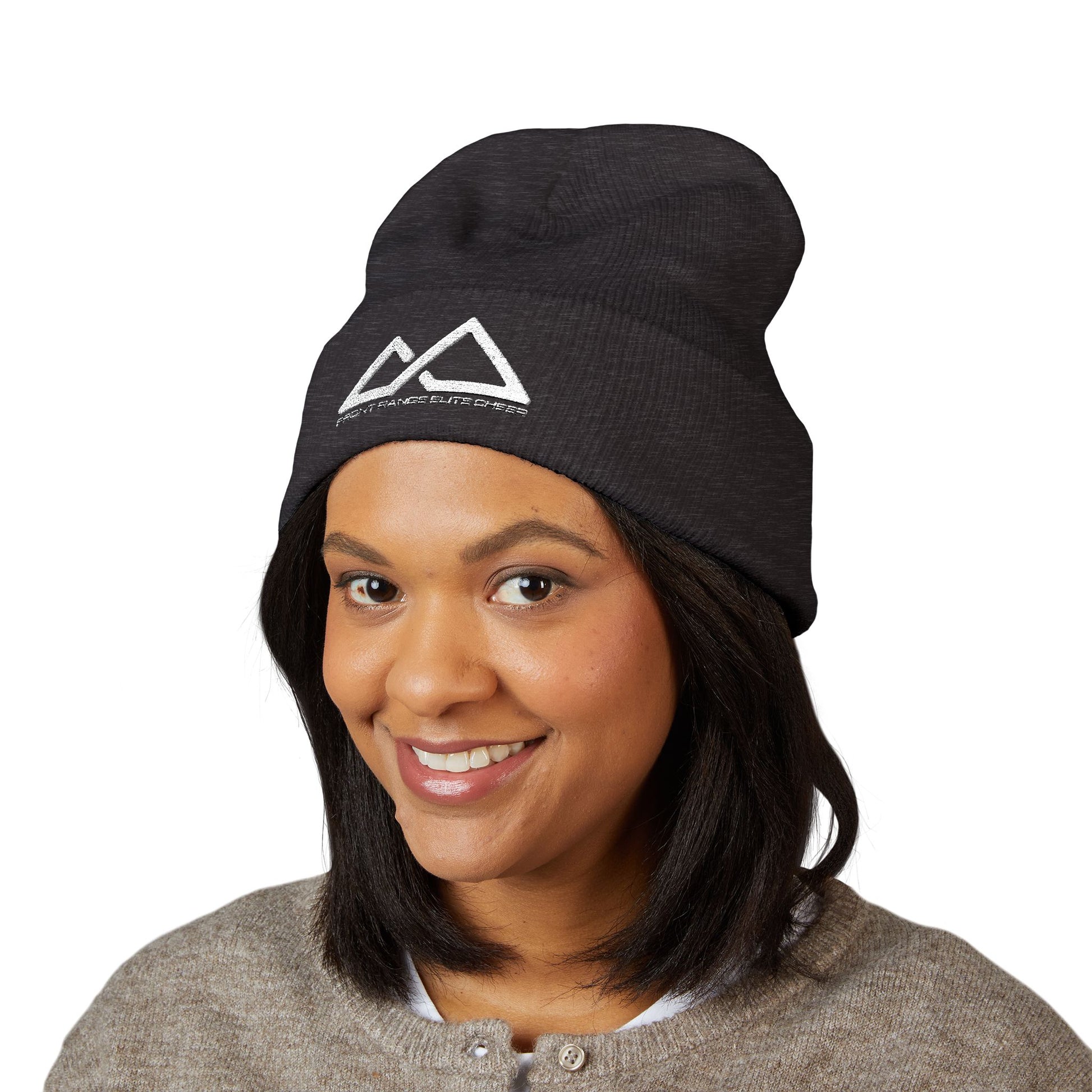 Front Range Elite Cheer Classic Cuffed Beanie with Embroidered Design