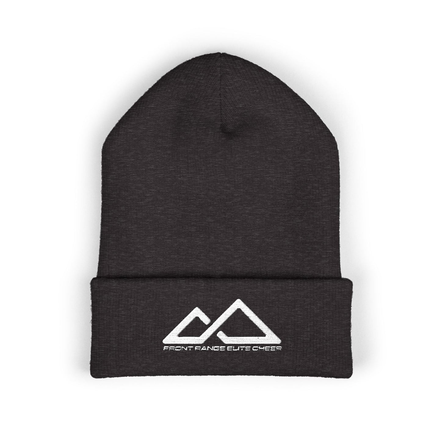 Front Range Elite Cheer Classic Cuffed Beanie with Embroidered Design