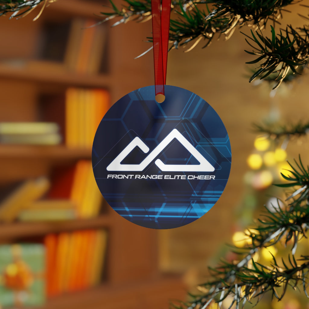 Front Range Elite Cheer Metal Ornament