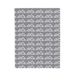 Grey - FREC Logo Pattern Blanket, Velveteen Plush Throw, Soft Decorative Blanket
