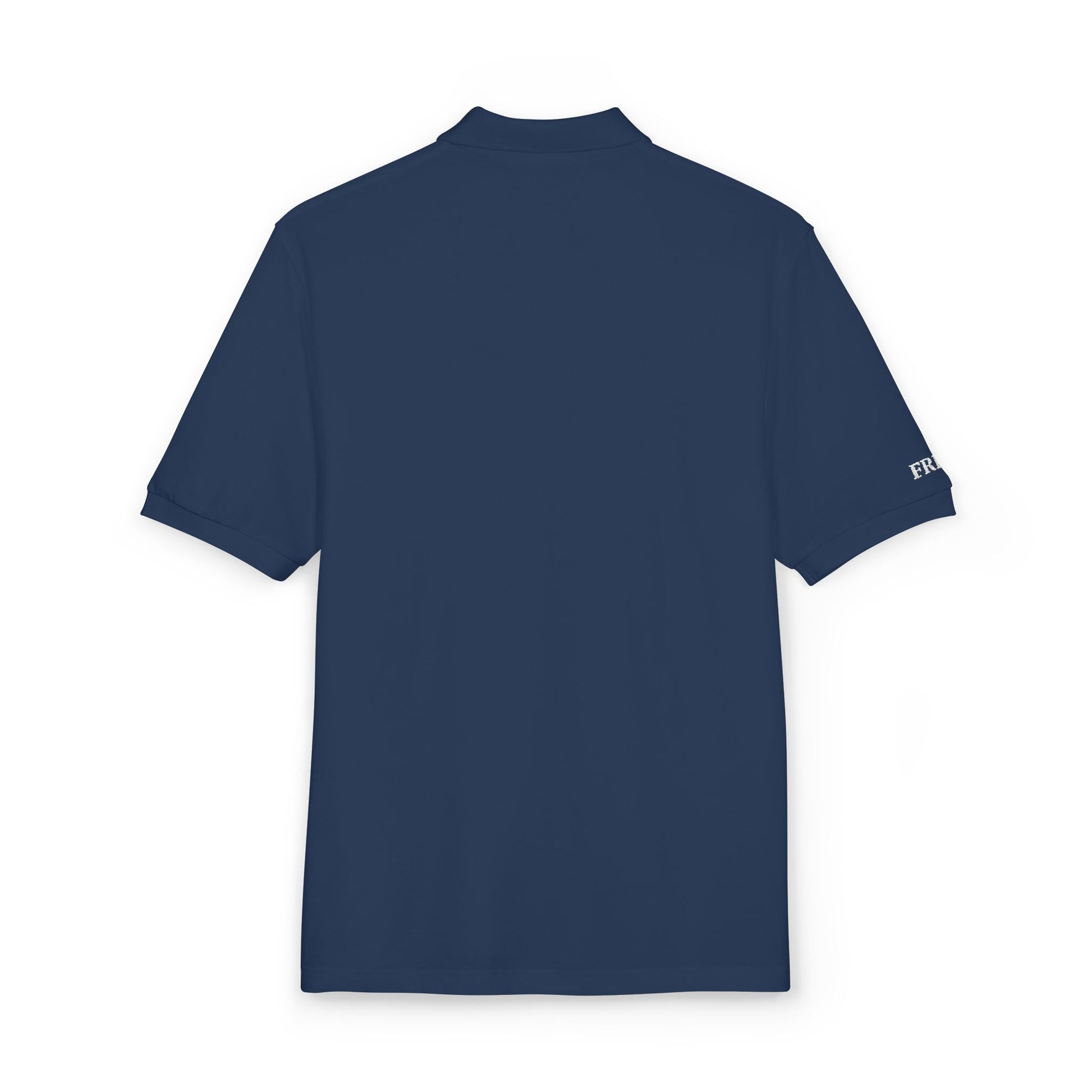 FREC Logo, Unisex Polo Shirt, Embroidered Apparel