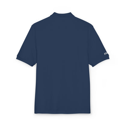 FREC Logo, Unisex Polo Shirt, Embroidered Apparel