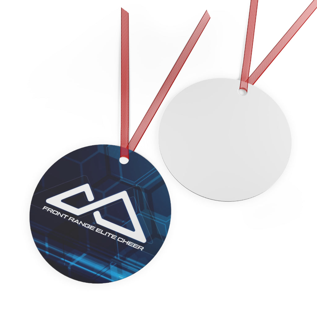 Front Range Elite Cheer Metal Ornament