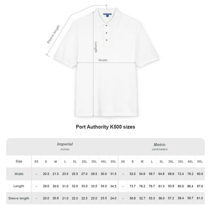 FREC Logo, Unisex Polo Shirt, Embroidered Apparel