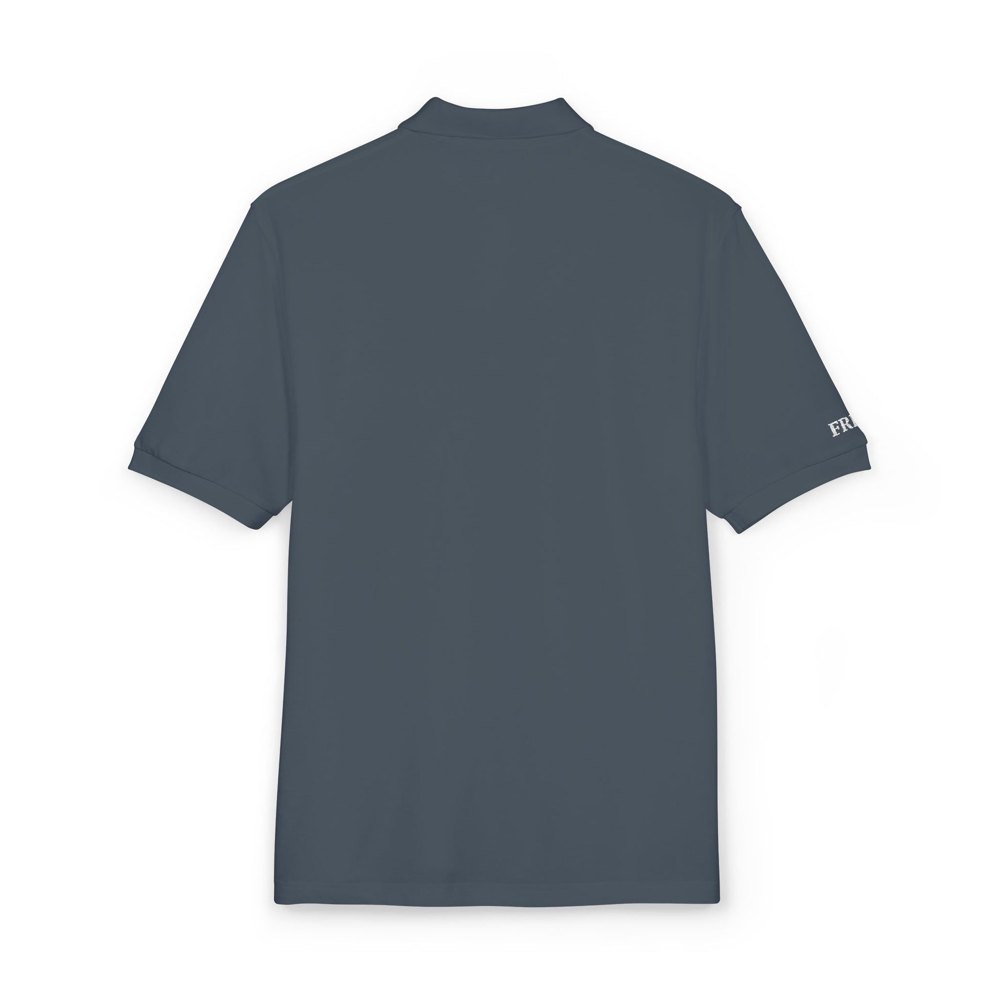 FREC Logo, Unisex Polo Shirt, Embroidered Apparel