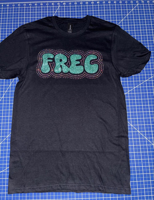 Black Short Sleeve Shirt - Bling!