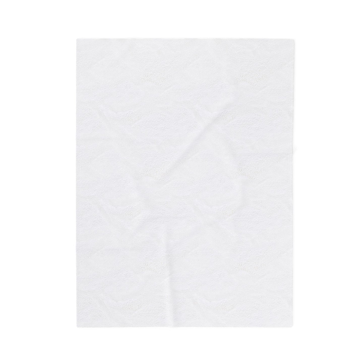 Grey - FREC Logo Pattern Blanket, Velveteen Plush Throw, Soft Decorative Blanket