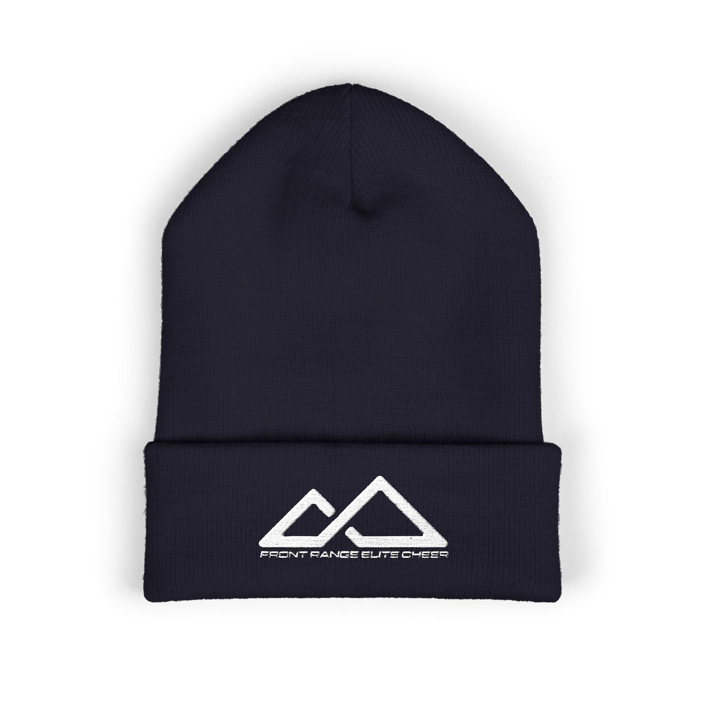 Front Range Elite Cheer Classic Cuffed Beanie with Embroidered Design