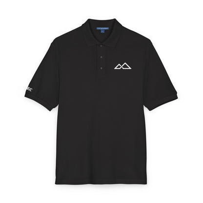 FREC Logo, Unisex Polo Shirt, Embroidered Apparel