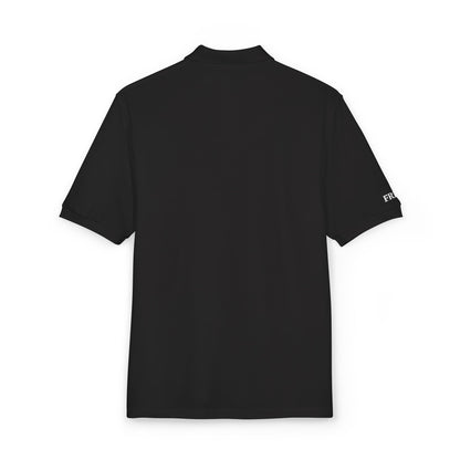 FREC Logo, Unisex Polo Shirt, Embroidered Apparel
