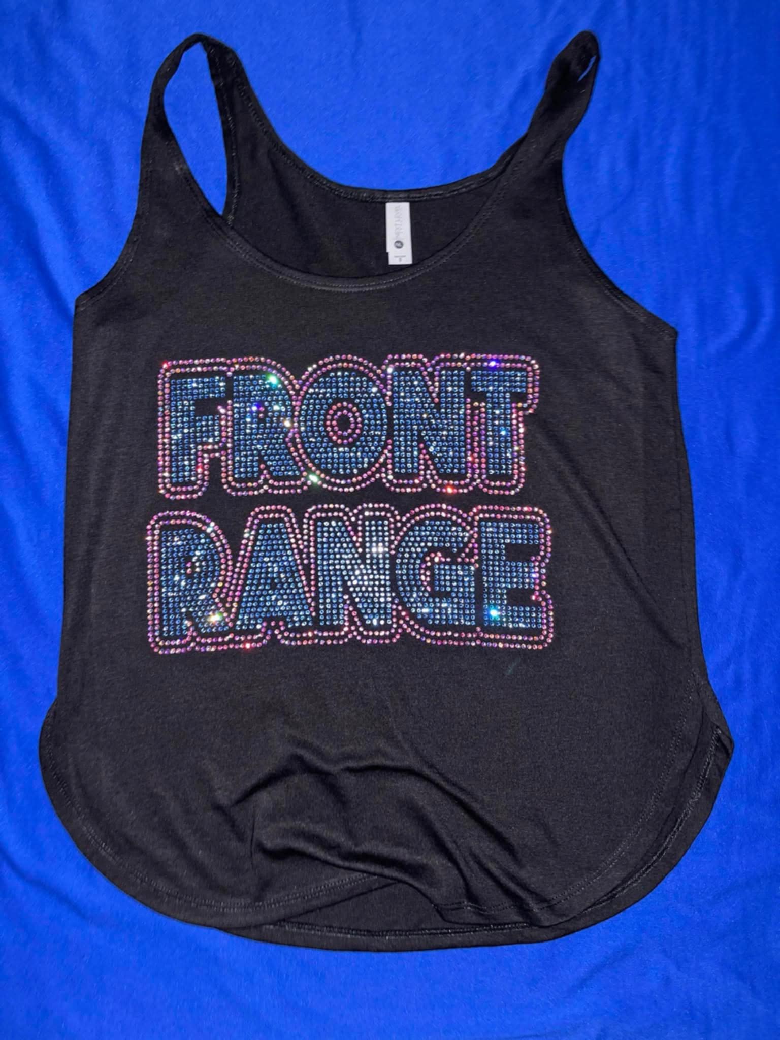 Black Tank / Sports Bra Set - Bling!